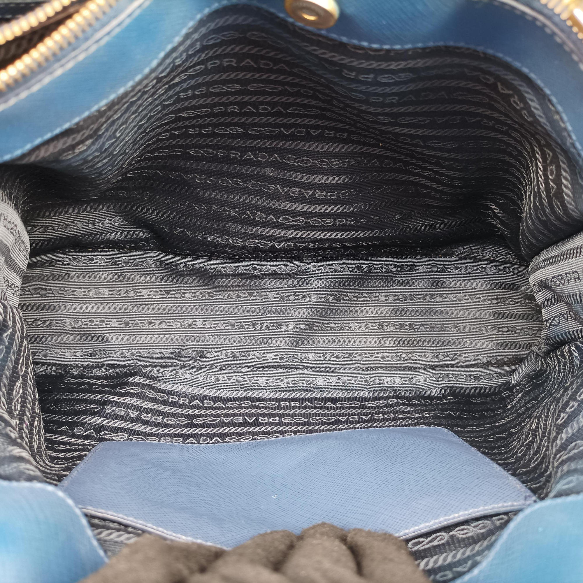 Galleria Blue SAFFIANO Leather BN2274 164 7 Vガレリア ブルー サフィアーノレザー BN2274 164 7 V