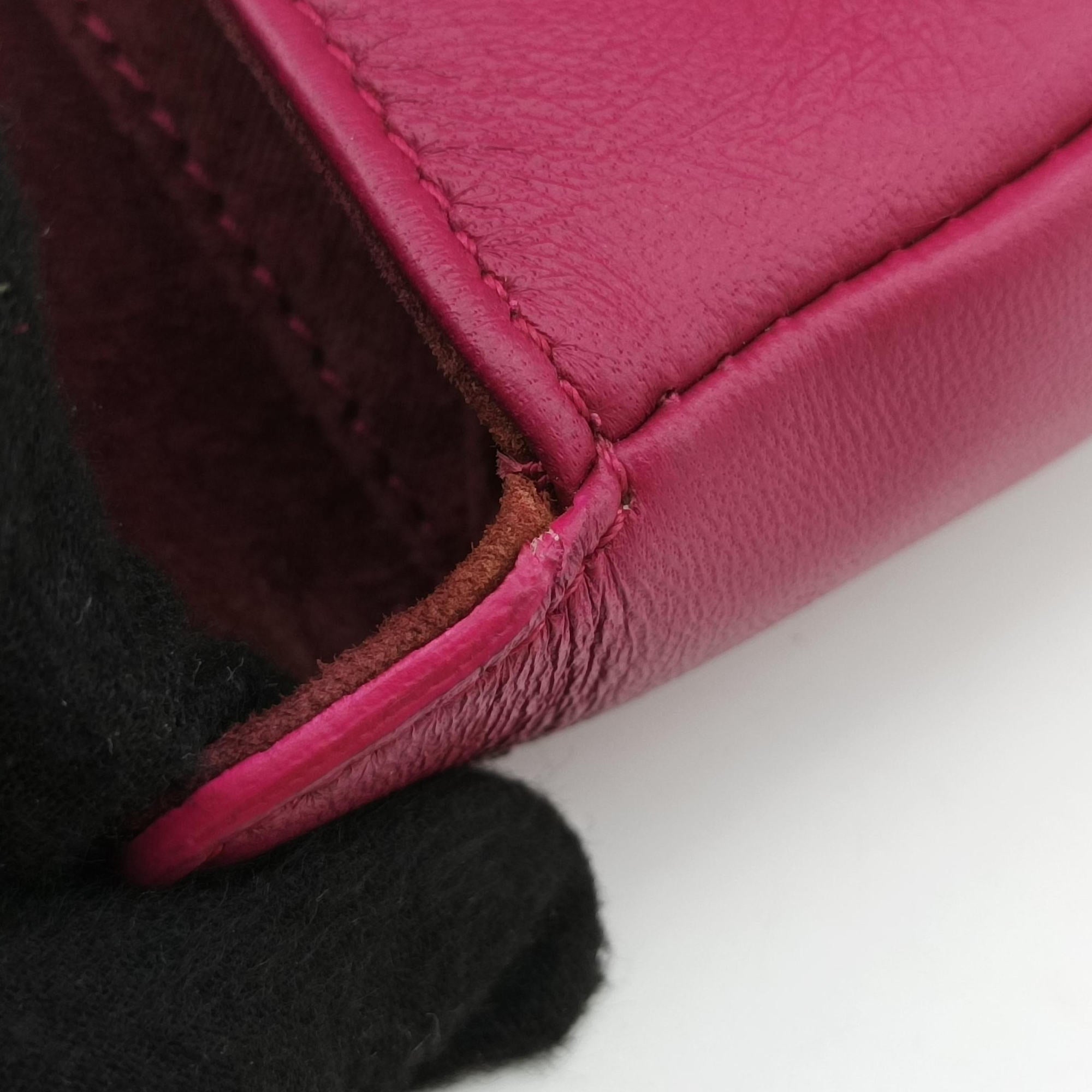 Mini Be Baguette Rose Leather 8M0315 8M0315-K47 139-0058ミニベバゲット ローズ レッド レザー 8M0315 8M0315-K47 139-0058