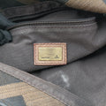 Mamma Bucket Brown canvas× Leather 8BT136 2384.8BT136.YVF.088マンマバケット ブラウン キャンバス× レザー 8BT136 2384.8BT136.YVF.088