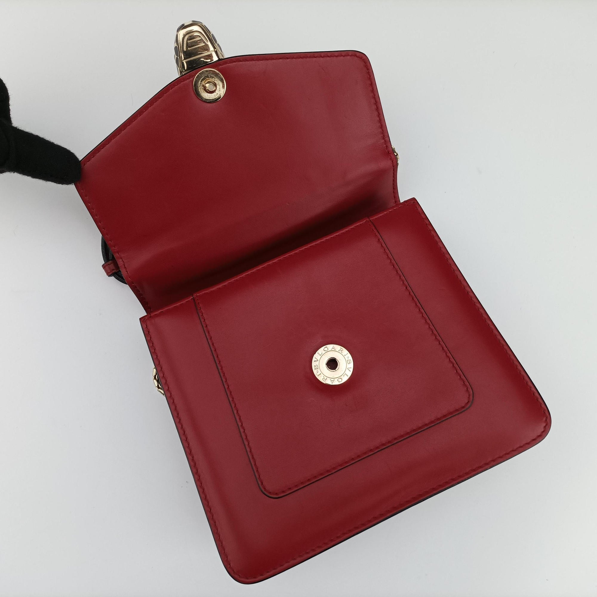 SERPENTI FOREVER Red Leather MM-M16-280165セルペンティ フォーエバー レッド レザー MM-M16-280165