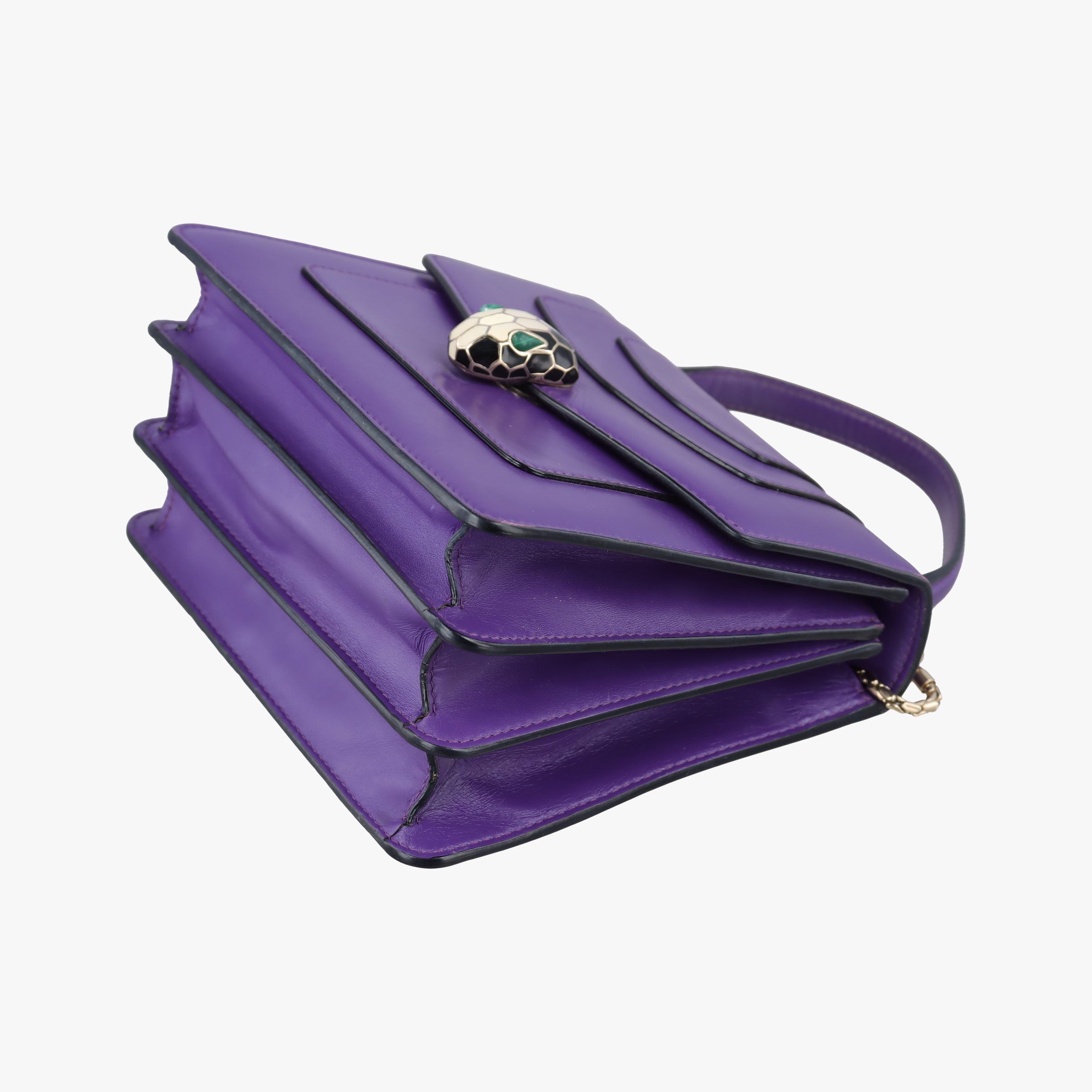 SERPENTI FOREVER Purple Leather MM-B15-39162セルペンティ フォーエバー パープル レザー MM-B15-39162