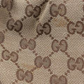 Abbey D-ring Hobo Beige×White canvas×leather 190525 B8106451アビー Dリング ホーボー ベージュ×ホワイト キャンバス×レザー 190525 B8106451