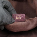 Tom Ford Bamboo Chain Beige × Metallic Purple GG canvas×leather 135962 トムフォード バンブーチェーン ベージュ×メタリックパープル GG  キャンバス×レザー 135962 