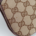 Tom Ford Bamboo Chain Beige × Metallic Purple GG canvas×leather 135962 トムフォード バンブーチェーン ベージュ×メタリックパープル GG  キャンバス×レザー 135962 