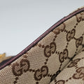 Tom Ford Bamboo Chain Beige × Metallic Purple GG canvas×leather 135962 トムフォード バンブーチェーン ベージュ×メタリックパープル GG  キャンバス×レザー 135962 