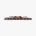 Tom Ford Bamboo Chain Beige × Metallic Purple GG canvas×leather 135962 トムフォード バンブーチェーン ベージュ×メタリックパープル GG  キャンバス×レザー 135962 