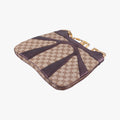Tom Ford Bamboo Chain Beige × Metallic Purple GG canvas×leather 135962 トムフォード バンブーチェーン ベージュ×メタリックパープル GG  キャンバス×レザー 135962 