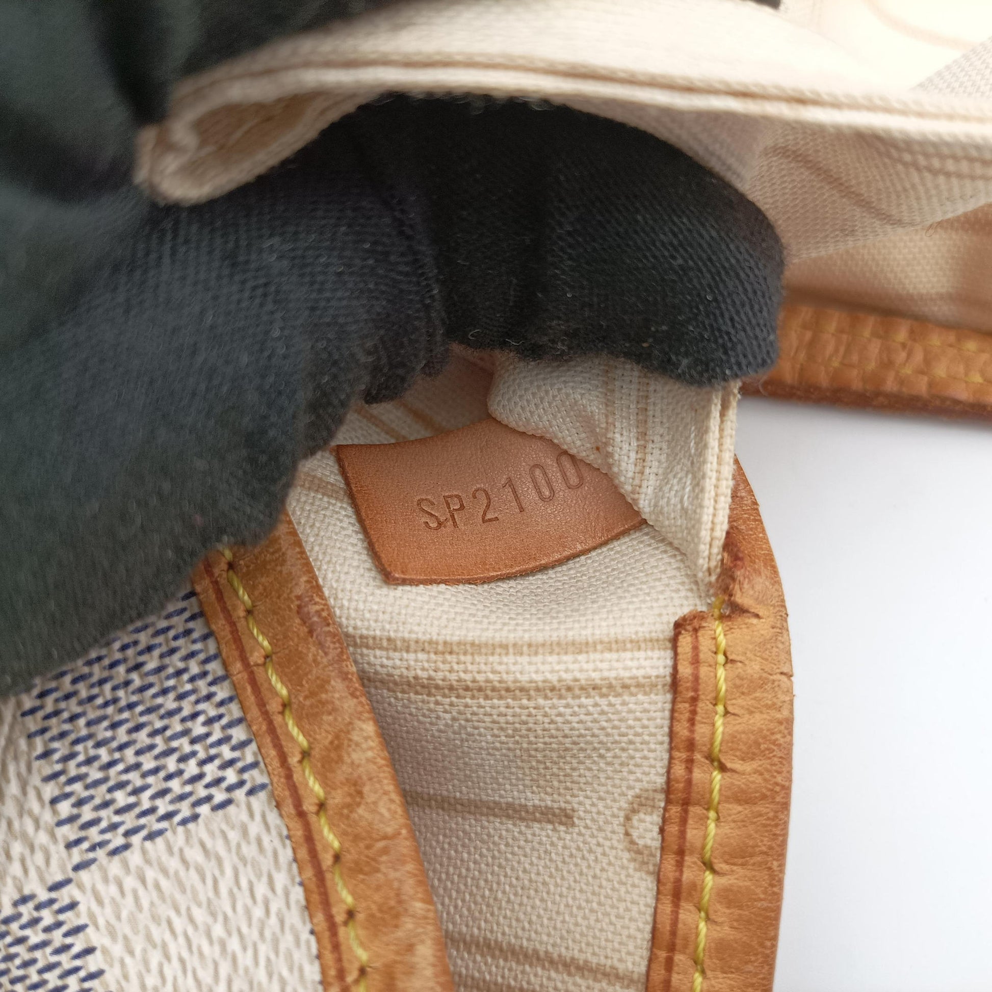 Neverfull MM Azur Damier Canvas N51107 SP2100ネヴァーフルMM アズール ダミエキャンバス N51107 SP2100