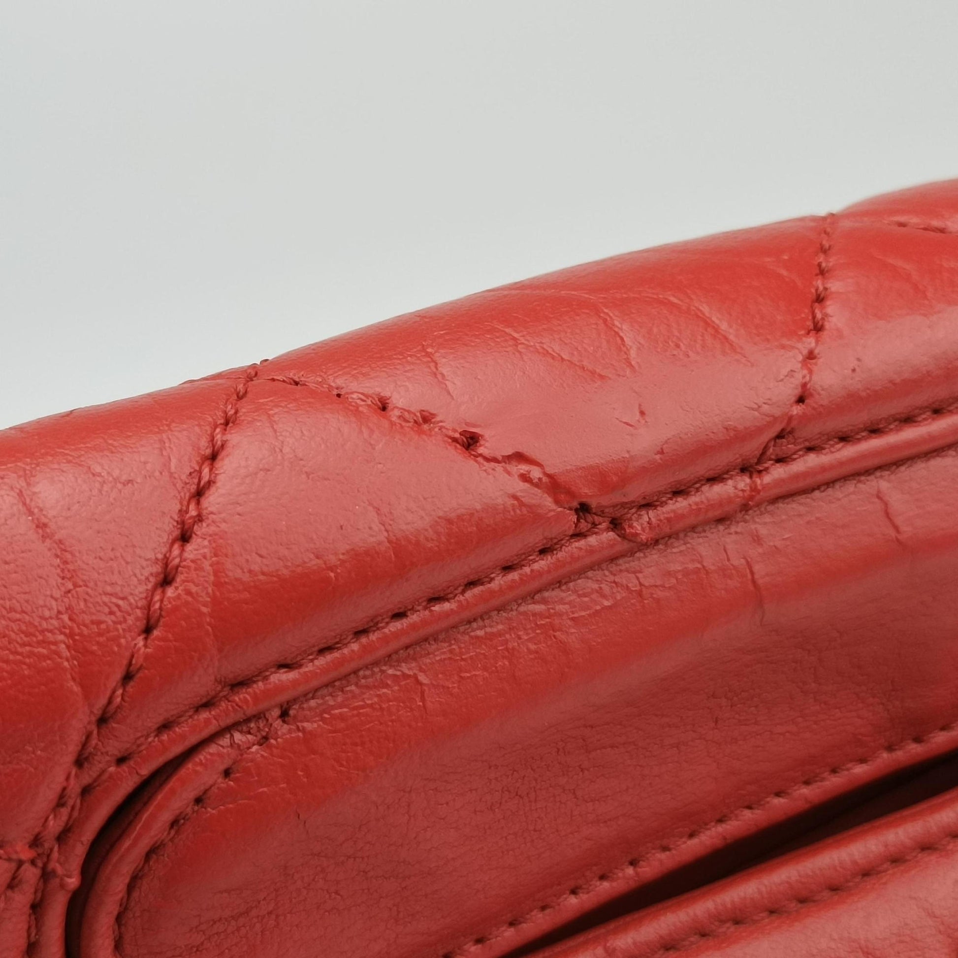Paris-Byzance Take Away Flap Red lambskin A66738 15498333マトラッセ ターンロック 2.55 レッド ラムスキン A66738 15498333