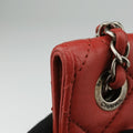 Paris-Byzance Take Away Flap Red lambskin A66738 15498333マトラッセ ターンロック 2.55 レッド ラムスキン A66738 15498333