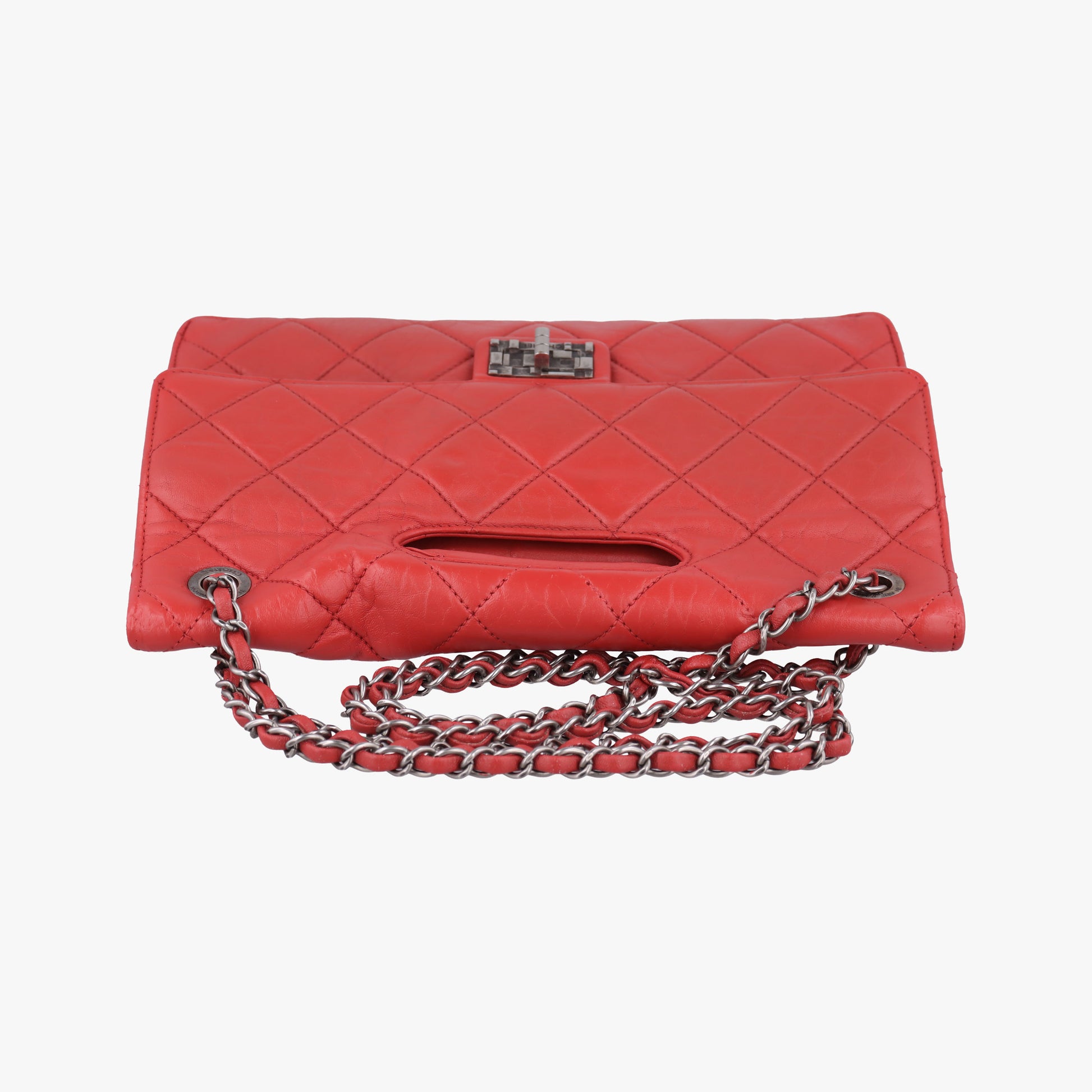 Paris-Byzance Take Away Flap Red lambskin A66738 15498333マトラッセ ターンロック 2.55 レッド ラムスキン A66738 15498333