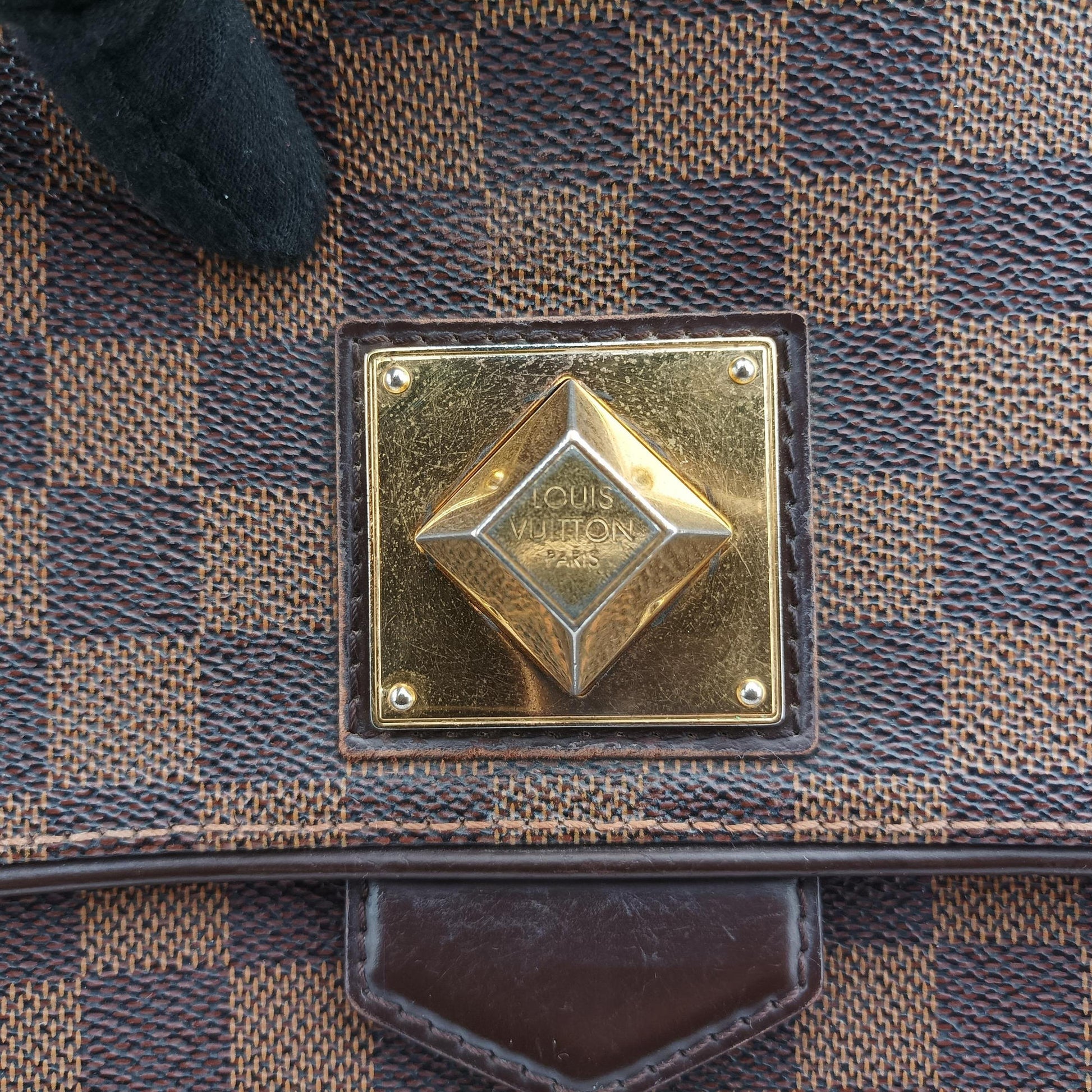 BERGAMO MM EBENE Damier Canvas N41168 FL0182ベルガモMM エベヌ ダミエキャンバス N41168 FL0182