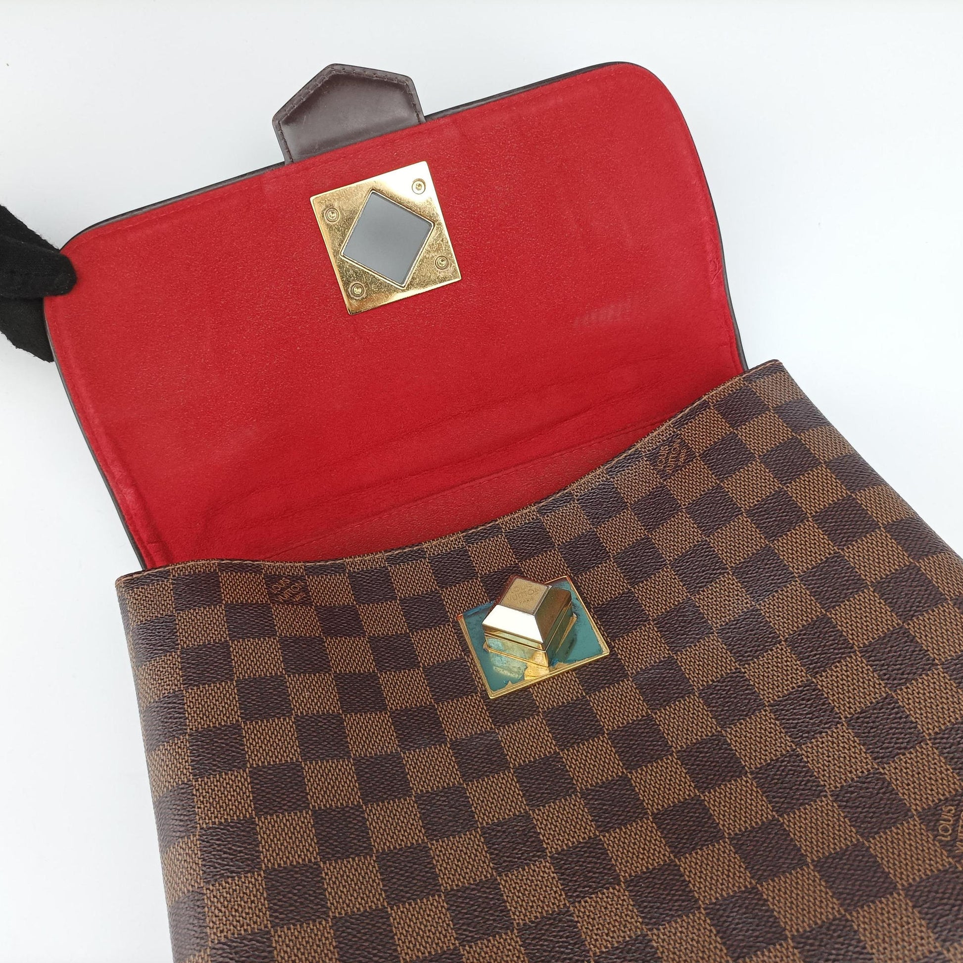 BERGAMO MM EBENE Damier Canvas N41168 FL0182ベルガモMM エベヌ ダミエキャンバス N41168 FL0182