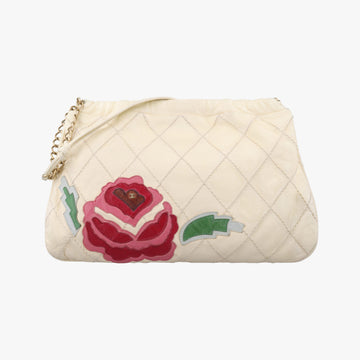 Wild Stitch Camellia Cream lambskin A25484 8984346ワイルドステッチ カメリア クリーム ラムスキン A25484 8984346