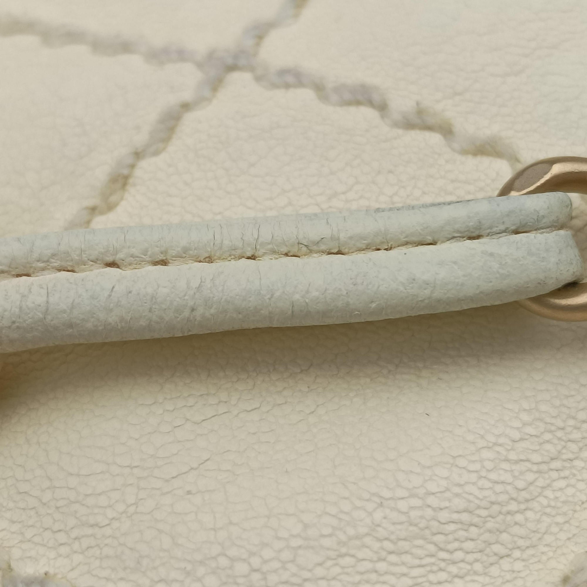 Wild Stitch Camellia Cream lambskin A25484 8984346ワイルドステッチ カメリア クリーム ラムスキン A25484 8984346