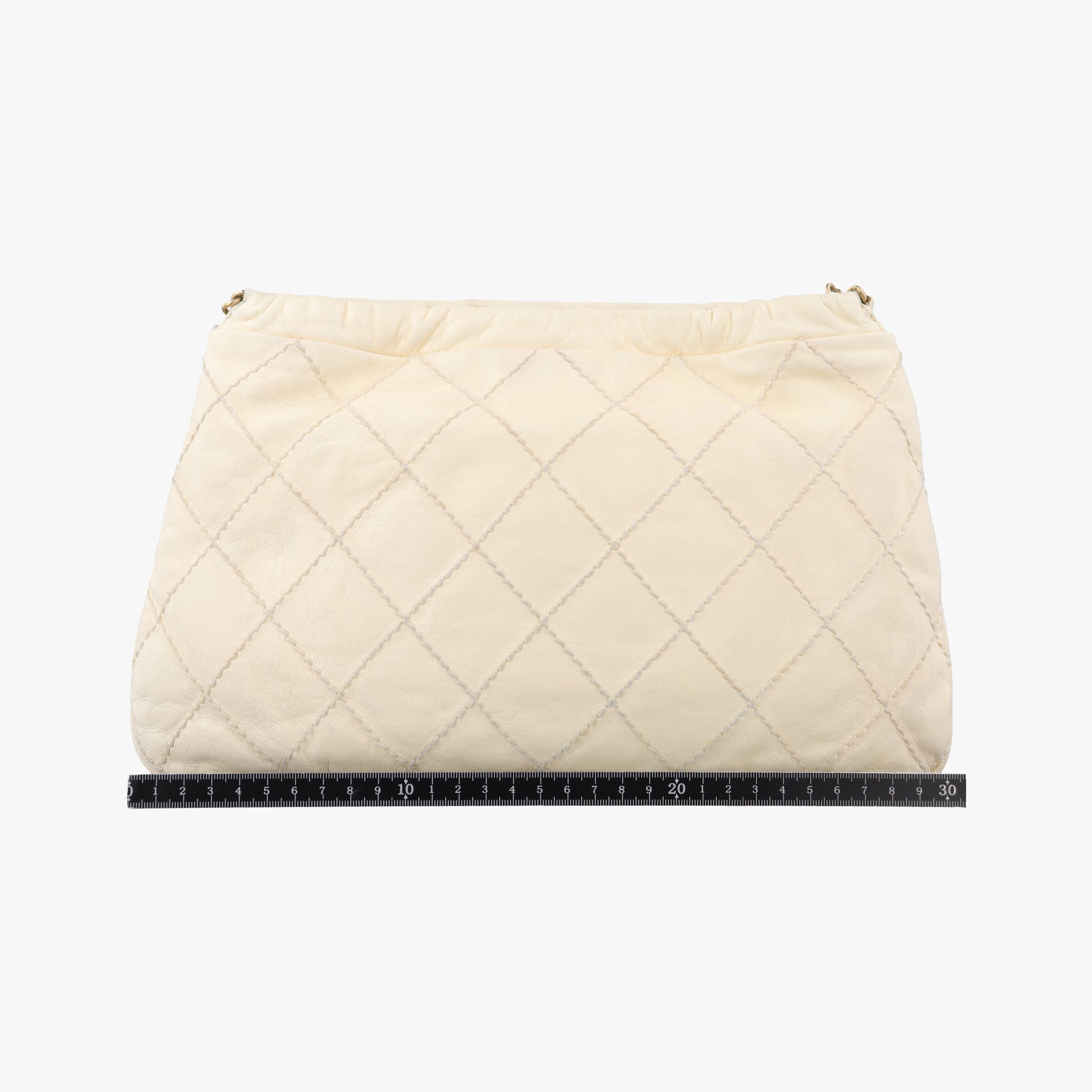 Wild Stitch Camellia Cream lambskin A25484 8984346ワイルドステッチ カメリア クリーム ラムスキン A25484 8984346