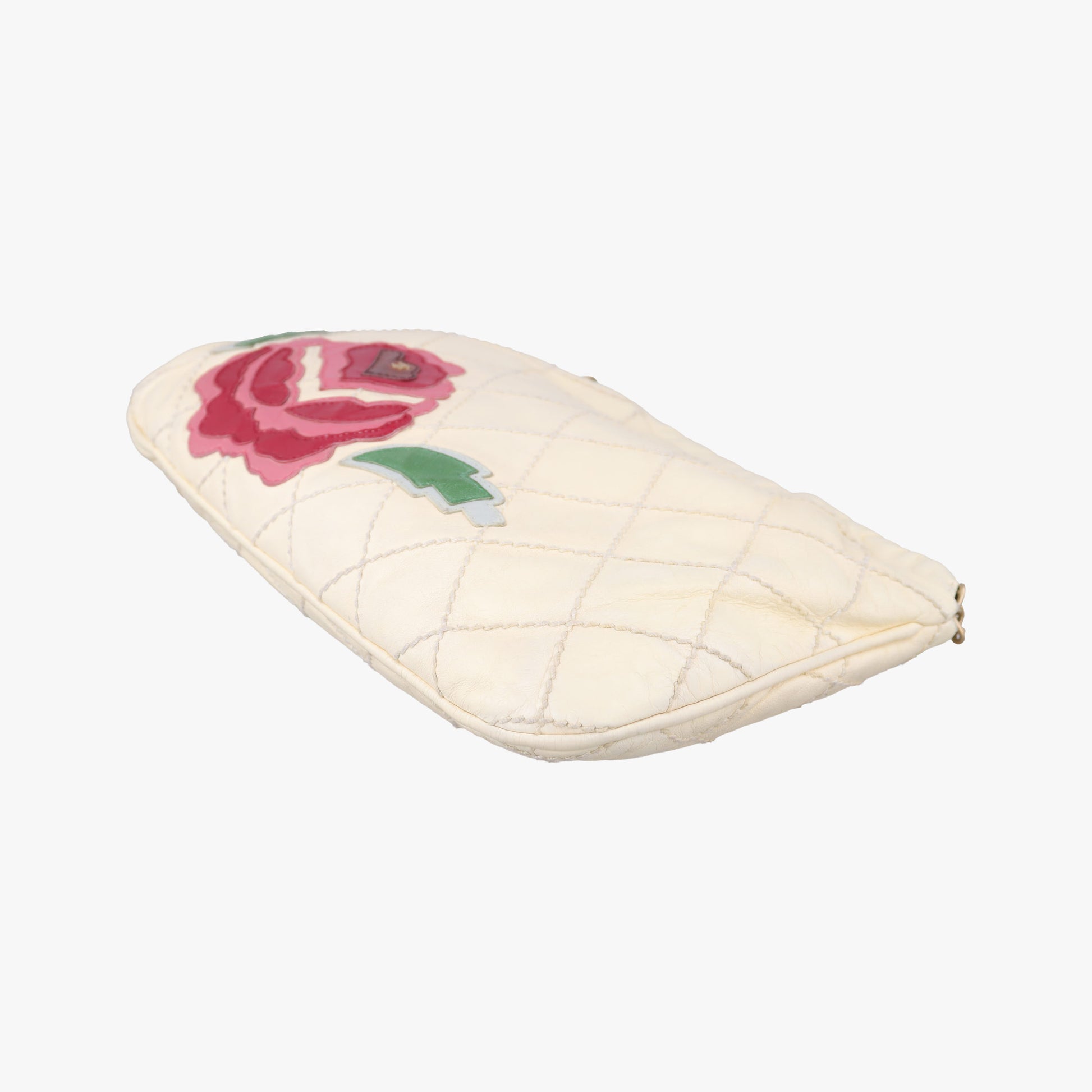 Wild Stitch Camellia Cream lambskin A25484 8984346ワイルドステッチ カメリア クリーム ラムスキン A25484 8984346