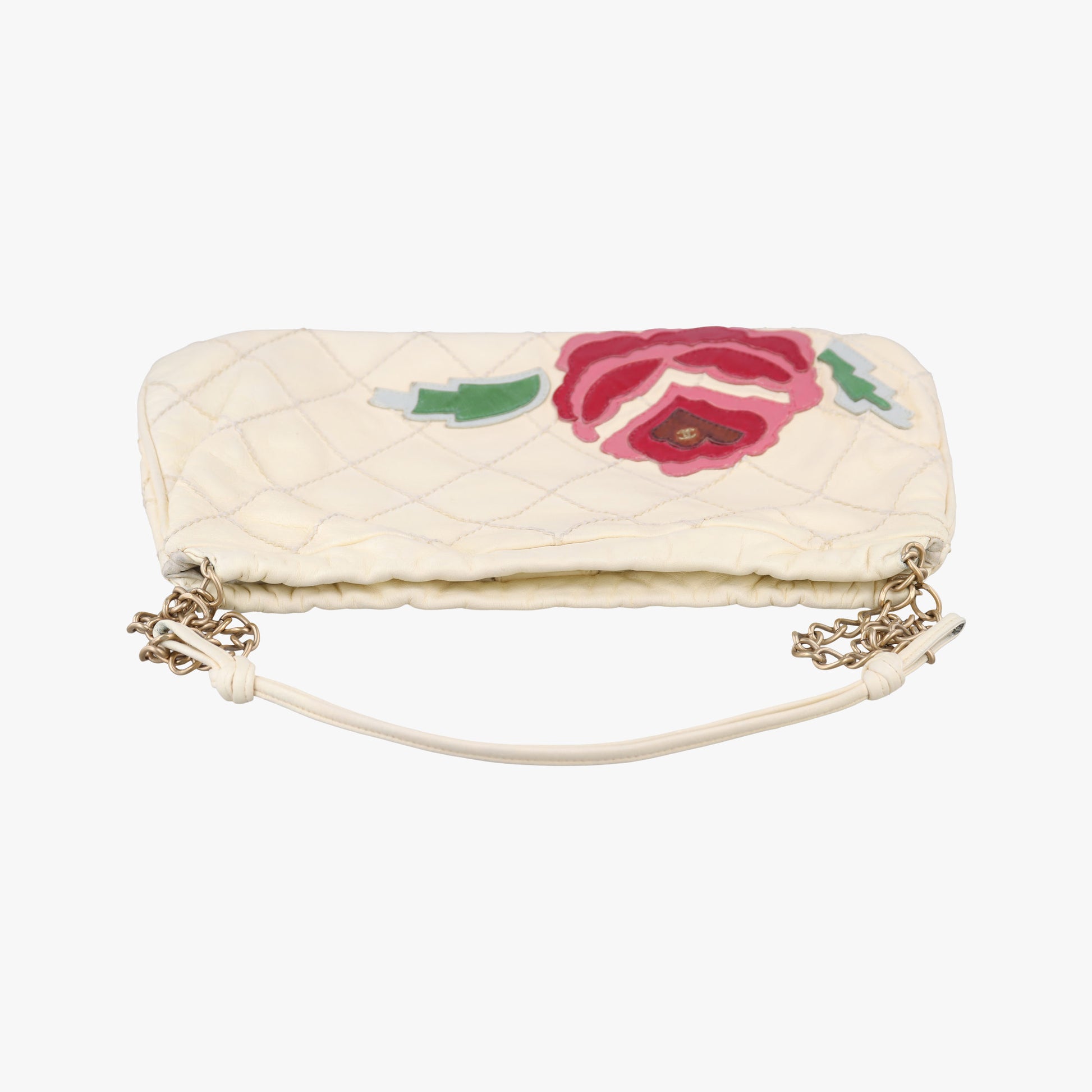 Wild Stitch Camellia Cream lambskin A25484 8984346ワイルドステッチ カメリア クリーム ラムスキン A25484 8984346