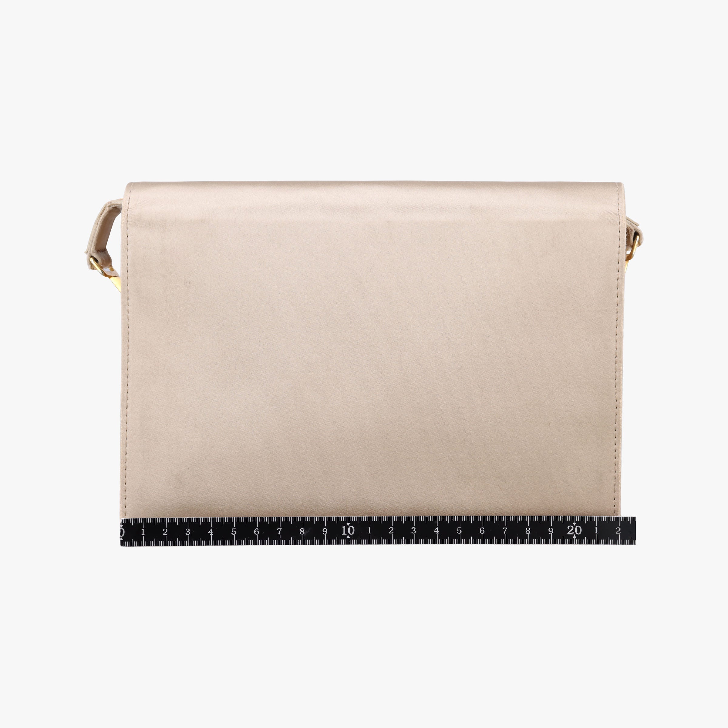 Square Flap Beige silk×leather 831507 83150790982スクエアフラップ ベージュ シルク×レザー 831507 83150790982