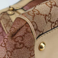 Scarlett Beige × Brownish Red canvas×leather 282299 A011592792スカーレット ベージュ × ブラウニッシュレッド キャンバス×レザー 282299 A011592792