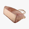 Scarlett Beige × Brownish Red canvas×leather 282299 A011592792スカーレット ベージュ × ブラウニッシュレッド キャンバス×レザー 282299 A011592792