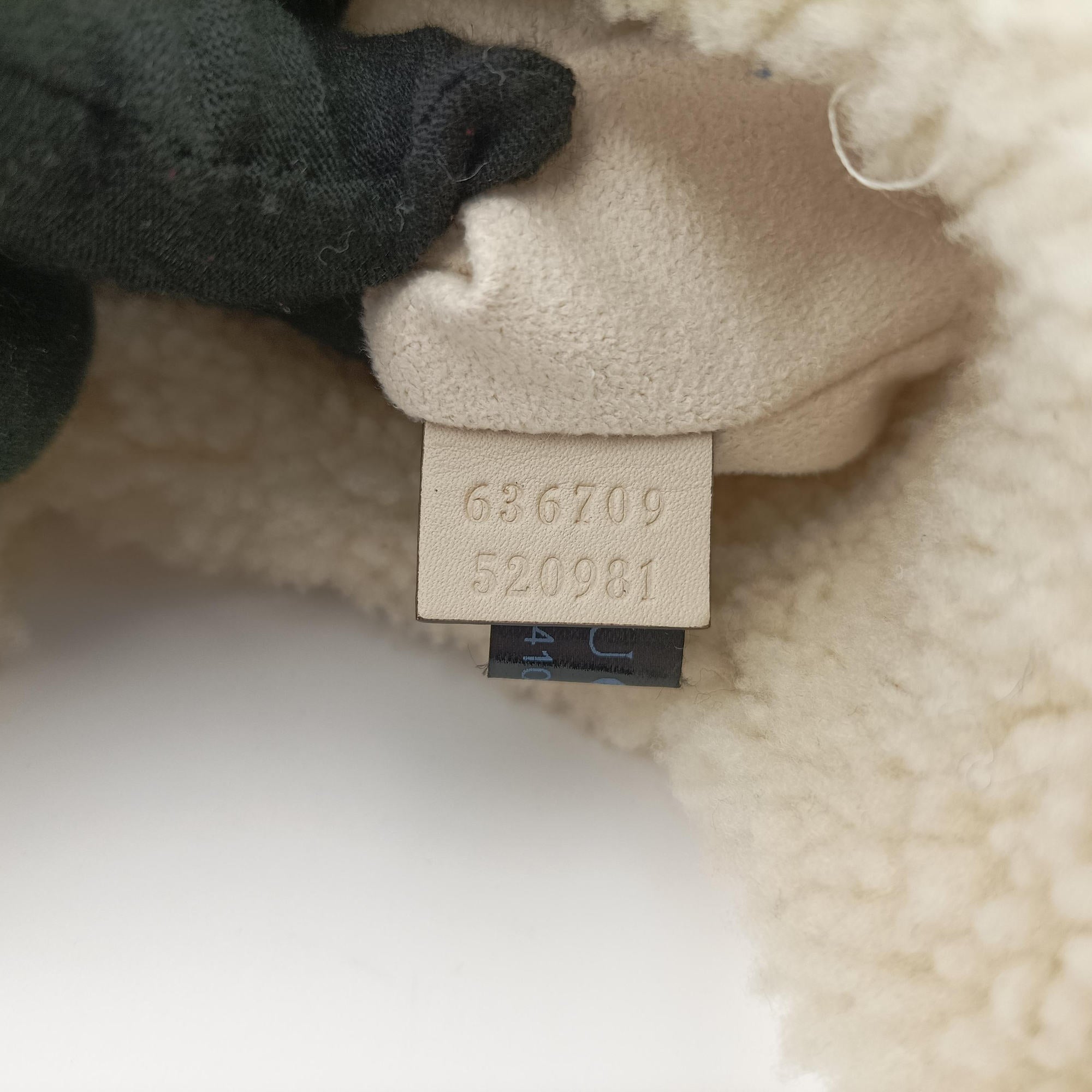 JACKIE 1961 Beige Fur 636709 E041070138ジャッキー 1961 ベージュ ファー 636709 E041070138
