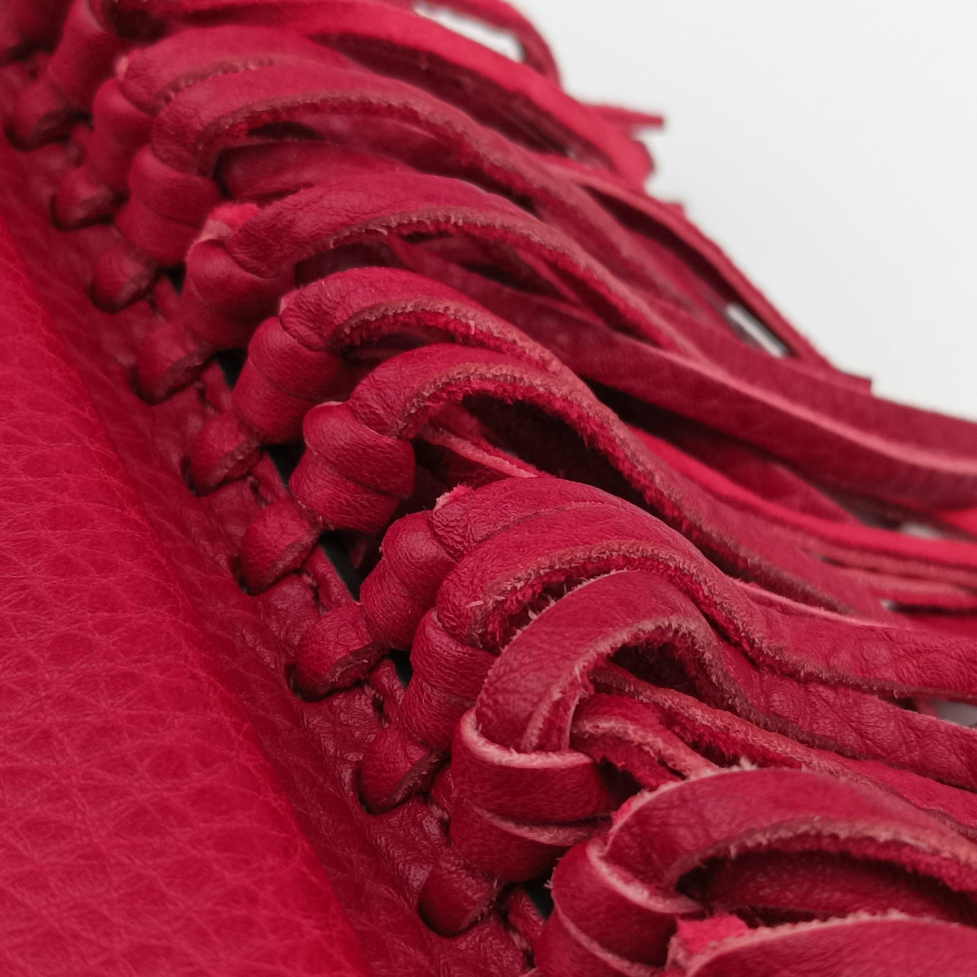 Griffin Fringe Red Leather BS-G713VSF3グリフィン フリンジ レッド レザー BS-G713VSF3