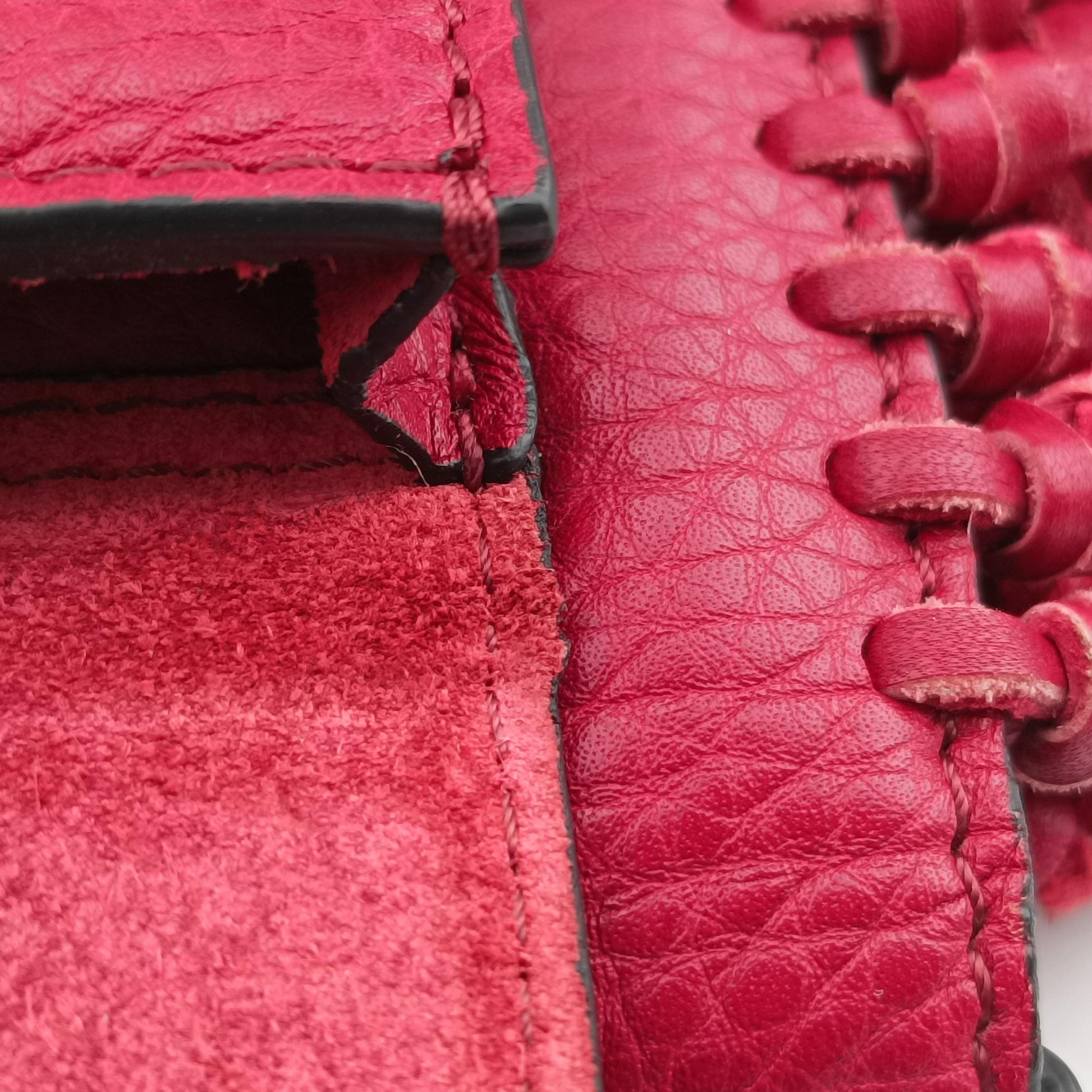 Griffin Fringe Red Leather BS-G713VSF3グリフィン フリンジ レッド レザー BS-G713VSF3