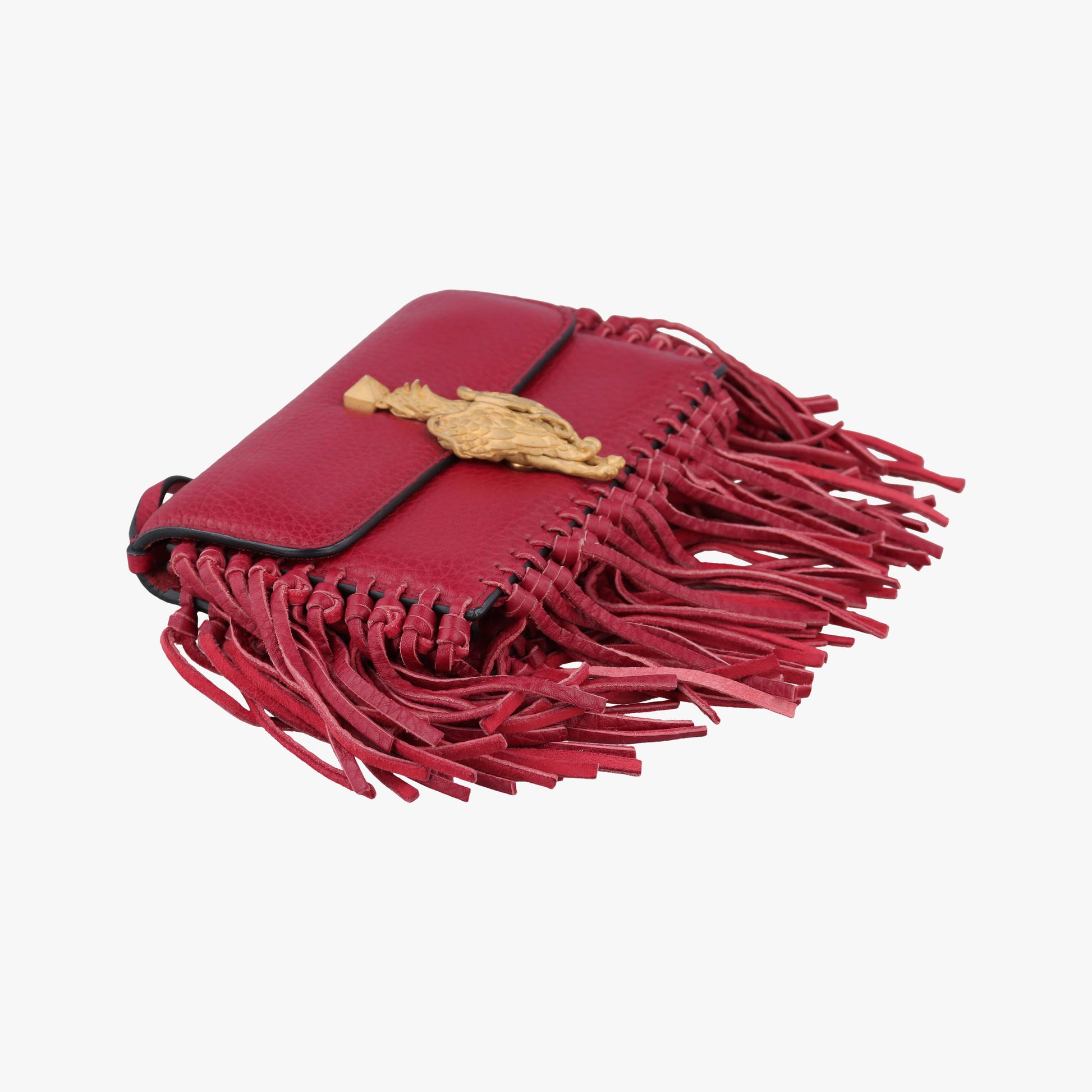 Griffin Fringe Red Leather BS-G713VSF3グリフィン フリンジ レッド レザー BS-G713VSF3