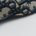 Saddle Navy Jacquard×Leather 50-MA-1119サドル ブルーブラック ジャガード×レザー 50-MA-1119