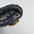Saddle Navy Jacquard×Leather 50-MA-1119サドル ブルーブラック ジャガード×レザー 50-MA-1119