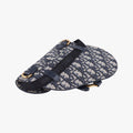 Saddle Navy Jacquard×Leather 50-MA-1119サドル ブルーブラック ジャガード×レザー 50-MA-1119