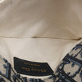 Saddle Navy Jacquard×Leather 50-MA-1119サドル ブルーブラック ジャガード×レザー 50-MA-1119