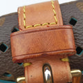 Flore Saumur 30 Brown×Turquoise Monogram Perfo M93998 TJ4111フローレ ソミュール30 モノグラム/ブラウン×テュルコワーズ モノグラム ペルフォ M93998 TJ4111