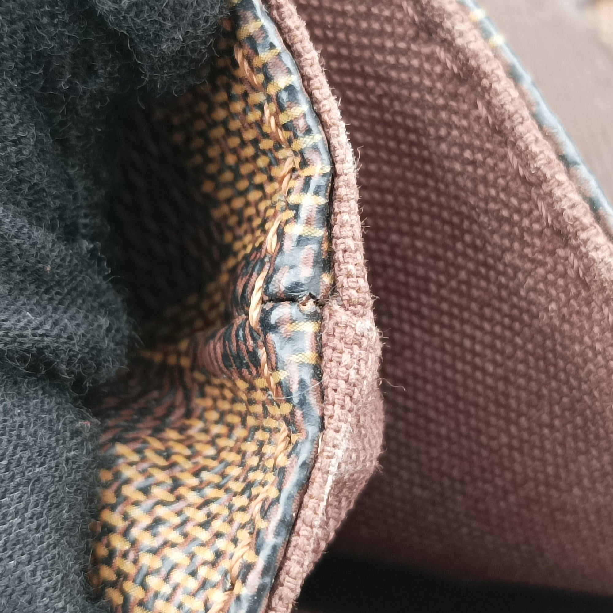 Cabas Bobur EBENE Damier Canvas N52006 CA4078カバ ボブール エベヌ ダミエキャンバス N52006 CA4078