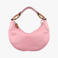 Bamboo Ring Hobo Pink Leather 137577 バンブーリングホーボー ピンク レザー 137577 