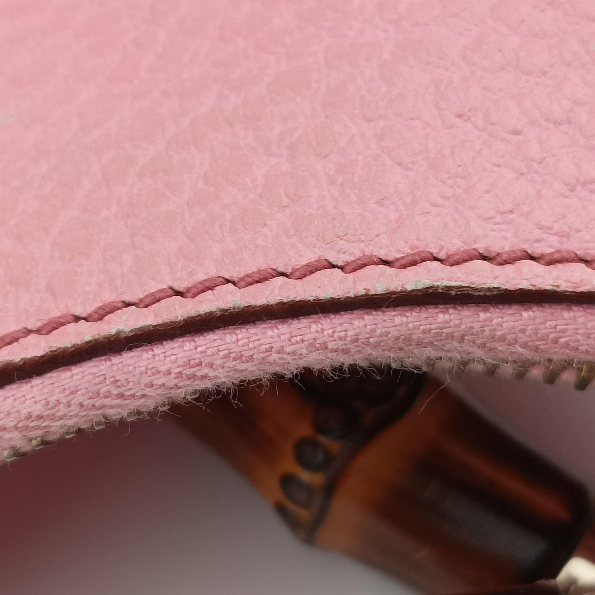 Bamboo Ring Hobo Pink Leather 137577 バンブーリングホーボー ピンク レザー 137577 