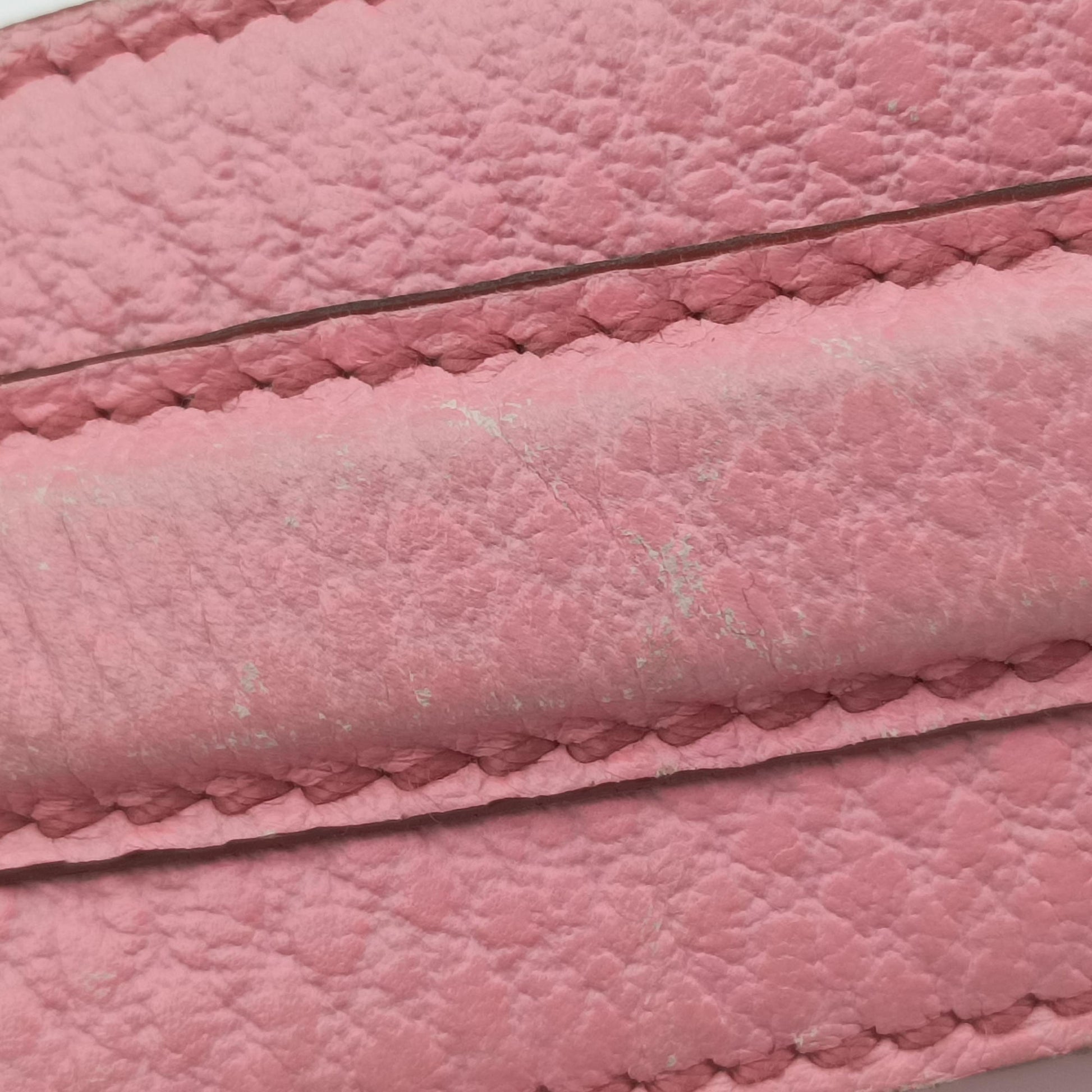 Bamboo Ring Hobo Pink Leather 137577 バンブーリングホーボー ピンク レザー 137577 