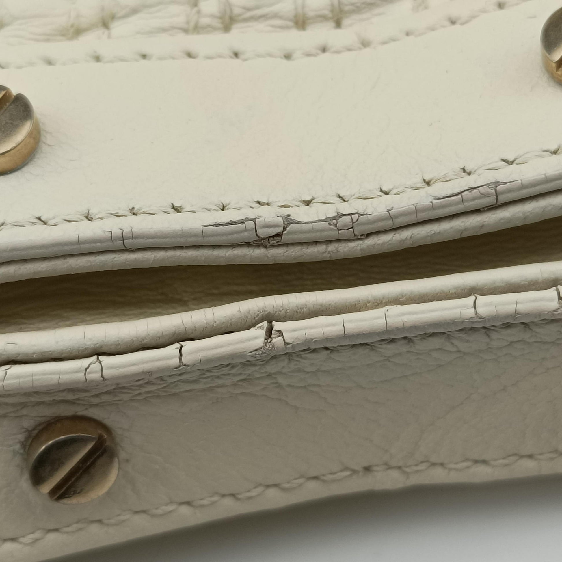 Snap Out Of It Tote White レザー スナップアウトトート ホワイト leather 