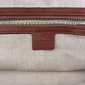 Diamante Brown × Beige Canvas × Leather 231838 E5835162ディアマンテ ブラウン x ベージュ キャンバス x レザー 231838 E5835162