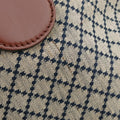 Diamante Brown × Beige Canvas × Leather 231838 E5835162ディアマンテ ブラウン x ベージュ キャンバス x レザー 231838 E5835162