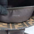 Zucca Mamma Baguette Brown canvas×leather 091611 09161151001ズッカ マンマバケット ブラウン キャンバス×レザー 091611 09161151001