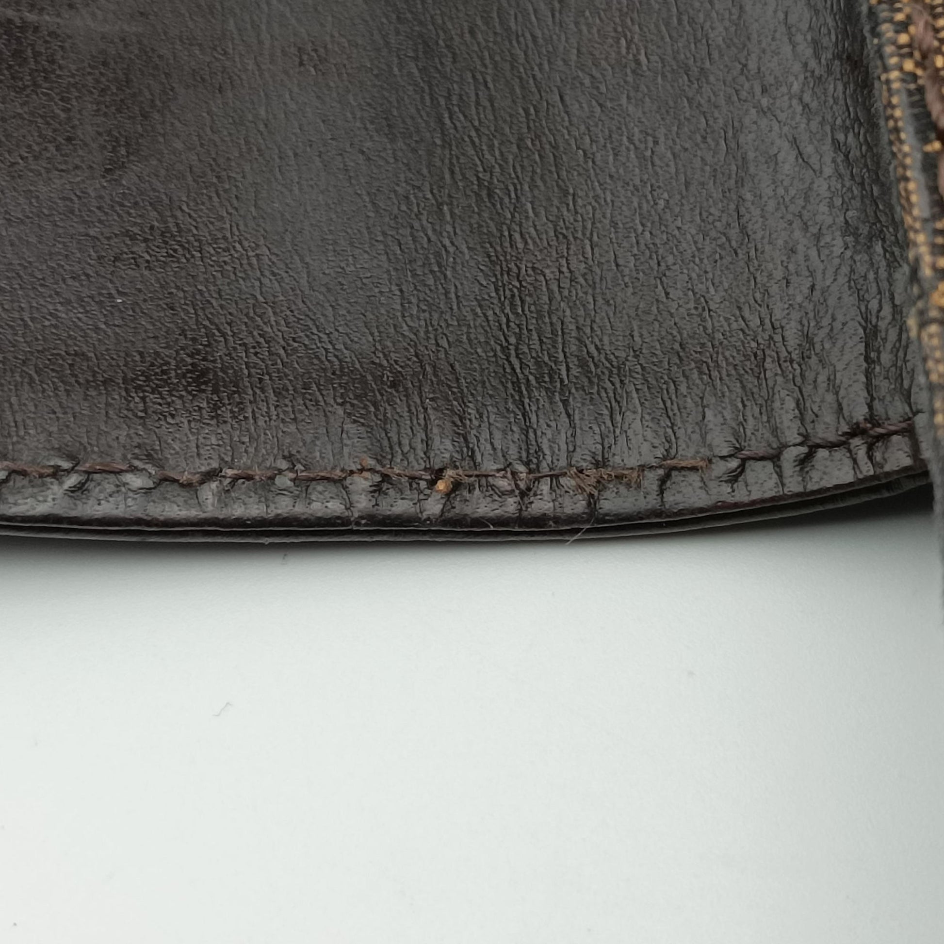 Zucca Mamma Baguette Brown canvas×leather 091611 09161151001ズッカ マンマバケット ブラウン キャンバス×レザー 091611 09161151001