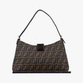 Zucca Mamma Baguette Brown canvas×leather 091611 09161151001ズッカ マンマバケット ブラウン キャンバス×レザー 091611 09161151001