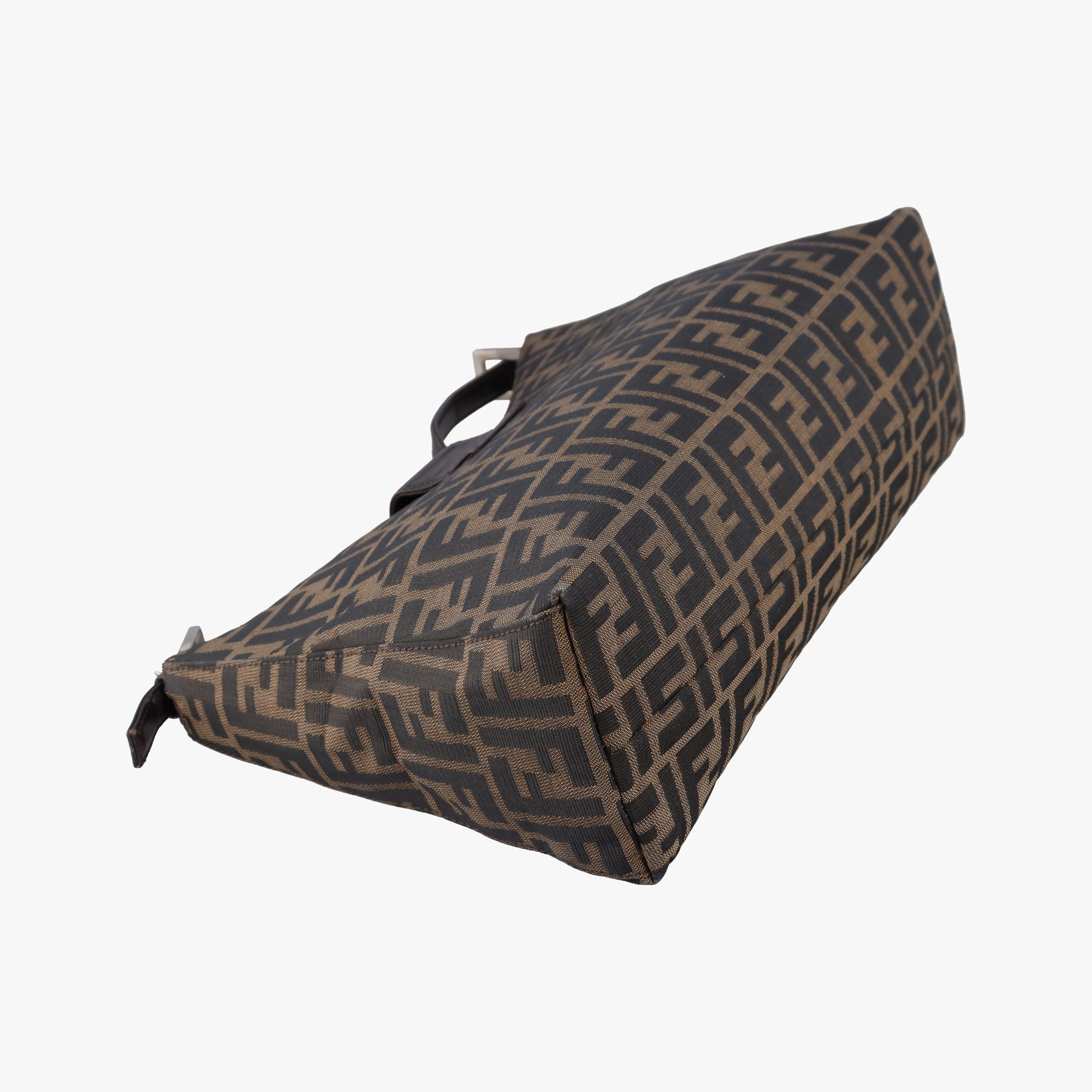 Zucca Mamma Baguette Brown canvas×leather 091611 09161151001ズッカ マンマバケット ブラウン キャンバス×レザー 091611 09161151001