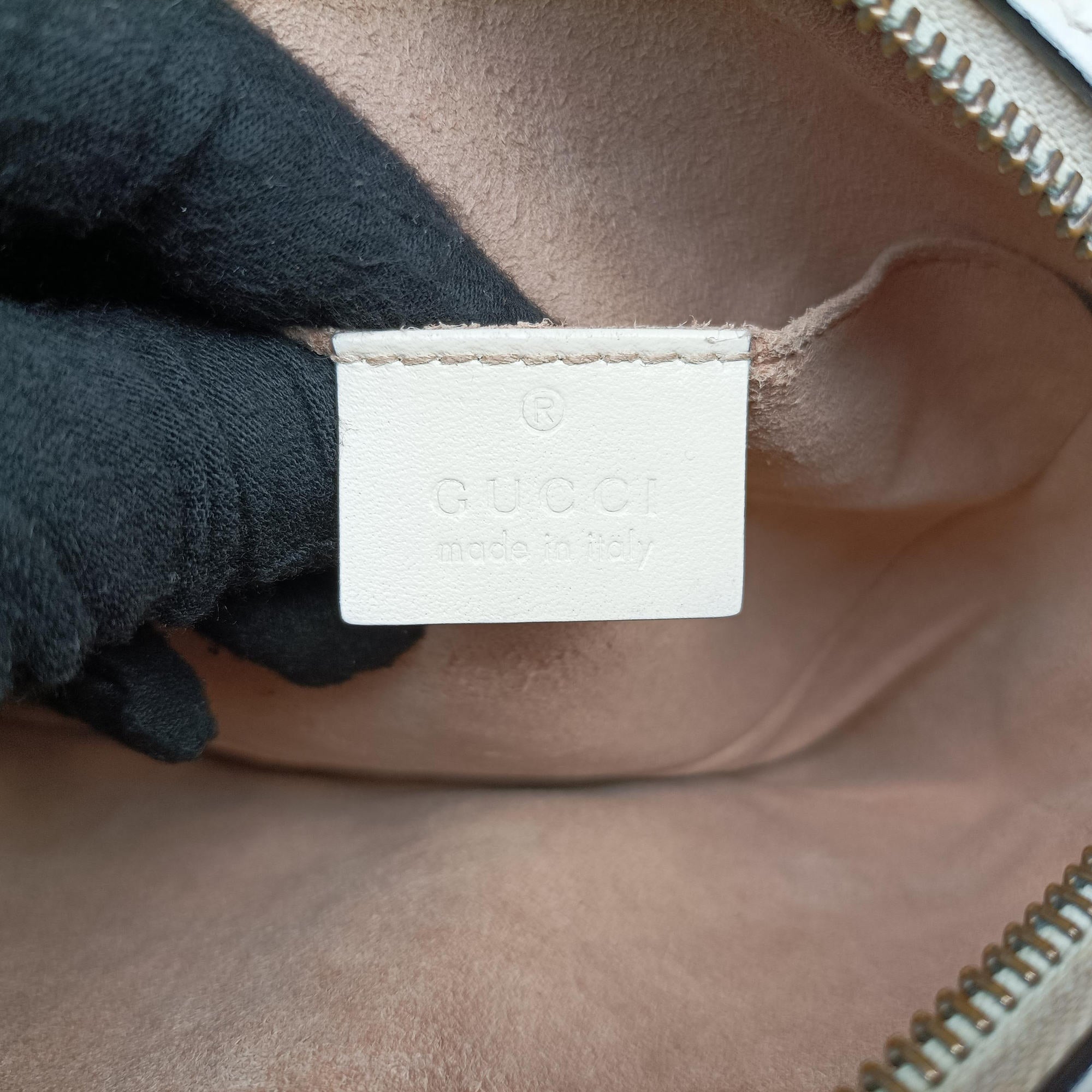 GG Marmont White × MultiColor Leather 448065 A022012344GGマーモント ホワイト × マルチカラー レザー 448065 A022012344