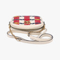 GG Marmont White × MultiColor Leather 448065 A022012344GGマーモント ホワイト × マルチカラー レザー 448065 A022012344