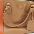 Galleria brown×orange SAFFIANO Leather B2274C 25ガレリア ブラウン×オレンジ サフィアーノレザー B2274C 25