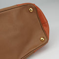 Galleria brown×orange SAFFIANO Leather B2274C 25ガレリア ブラウン×オレンジ サフィアーノレザー B2274C 25