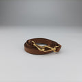 Galleria brown×orange SAFFIANO Leather B2274C 25ガレリア ブラウン×オレンジ サフィアーノレザー B2274C 25